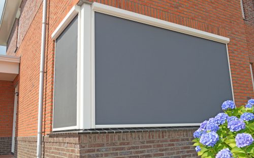 zonwering screen Select ZIP Classic hoekraam